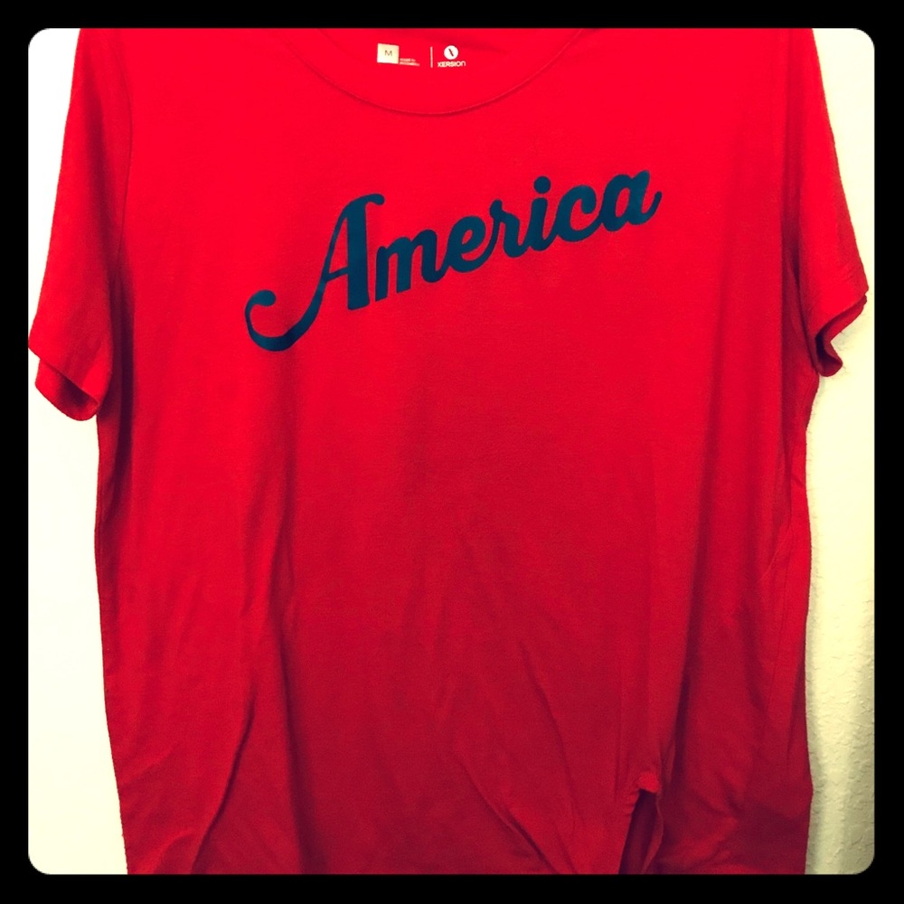 XERSION size medium short sleeve gently used
